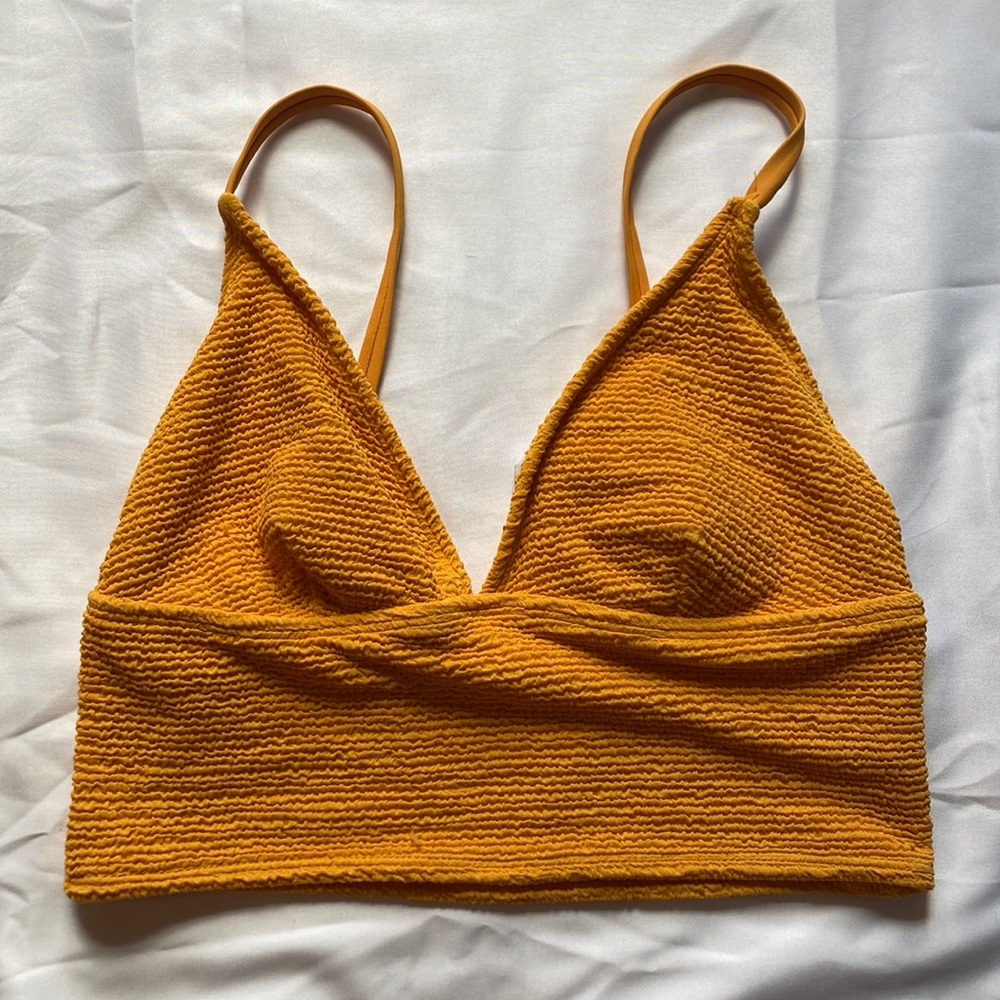 Old navy small orange swim top